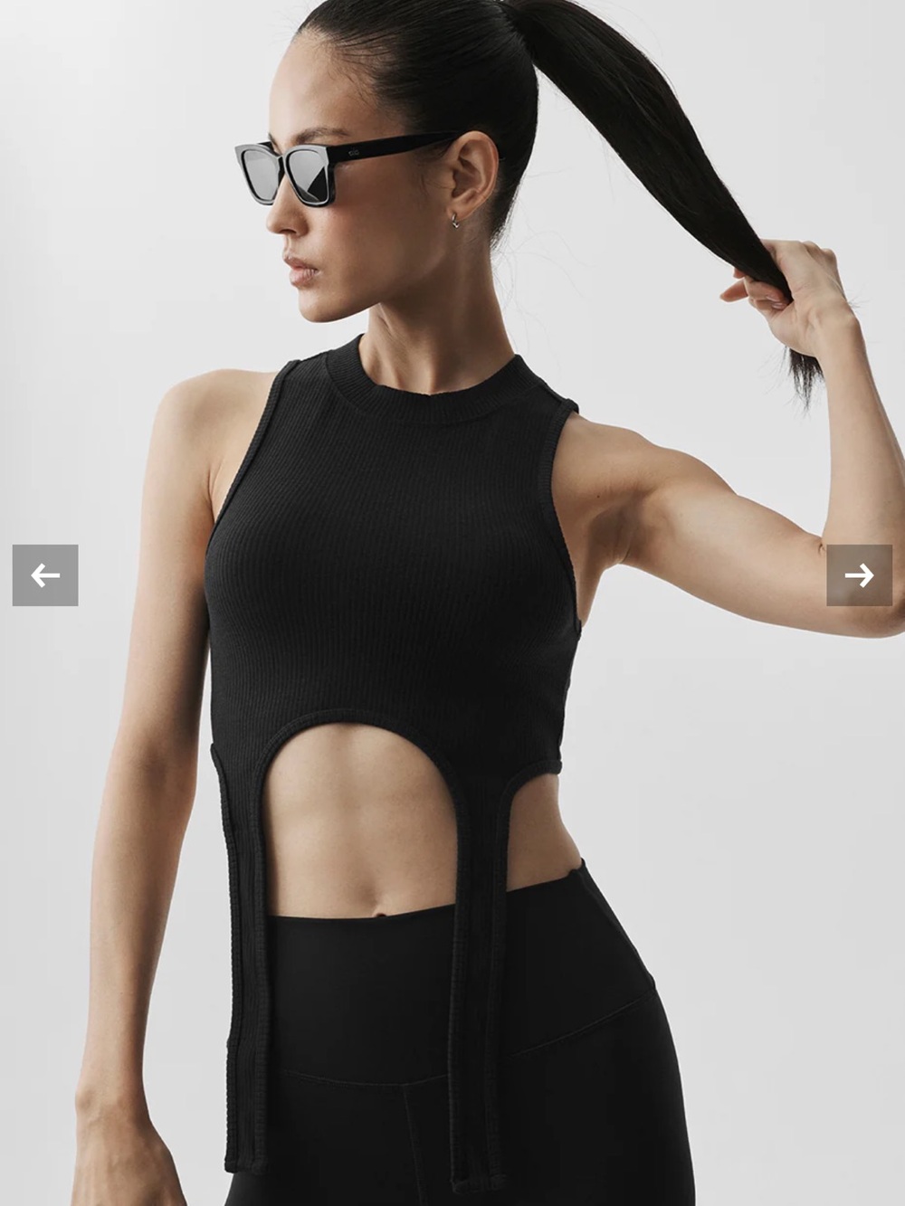 Alo Yoga Rib Flaunt Tank Top - Picture 5 of 5